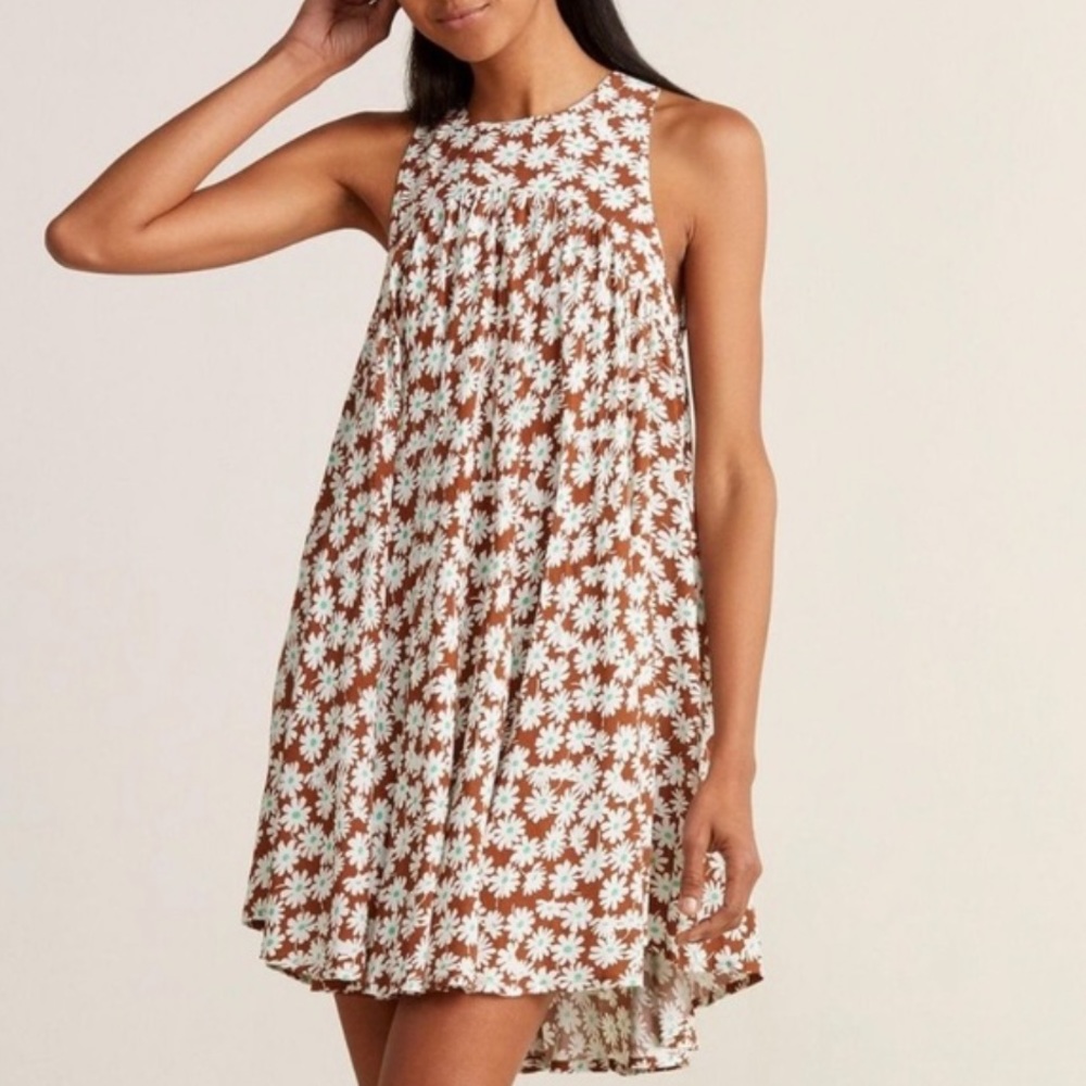 Free people electric daisy mini size 4 Tobacco brown NWT